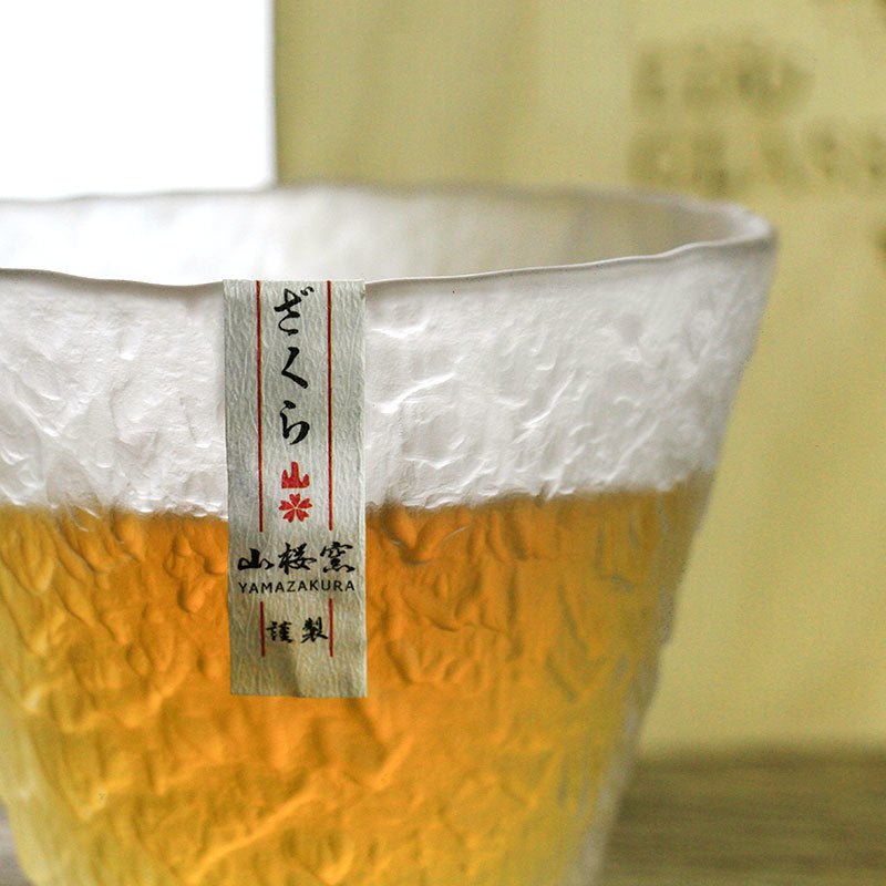 Japanese Edo Hand-Carved Whiskey Glass – Single or Sets