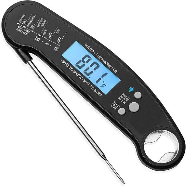 Food Kitchen Thermometer For Barbecue Grill - Waterproof Instant Read